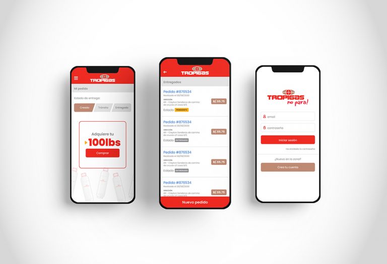 Tropigas – UX/UI