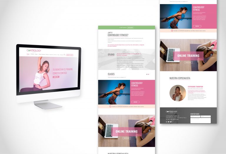 Contrology Fitness – Website